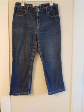 GAP Vintage Y2k Women's Straight Leg Blue Denim Jeans Pant 12 Boot Cut